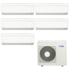 Ar Condicionado Multi Split Daikin Advance 38000 BTUs Inverter Controle Remoto Quente/Frio 5MXS110LVM / FTXS25KVM / FTXS35KVM
