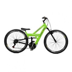 Bicicleta Master Bike 21 Marchas Aro 26 Suspensão Dianteira Freio V-Brake Kanguru Style Rebaixada