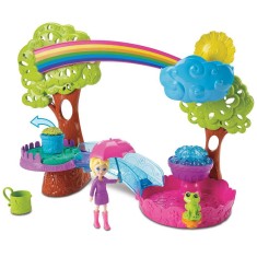 Boneca Polly Diversão na Chuva DHY82 Mattel