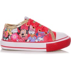 Tênis Diversão Infantil (Menina) Casual Minnie Mouse Canvas Low