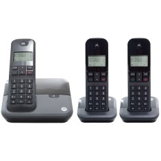 Telefone sem Fio Motorola com 2 Ramais MOTO3000-MRD3