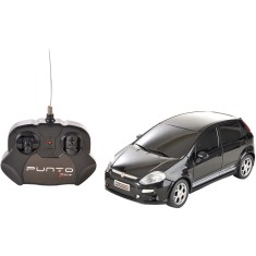 Carrinho de Controle Remoto Cks Fiat Punto 1:18