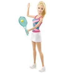 Boneca Barbie Quero Ser Jogadora de Tênis Mattel