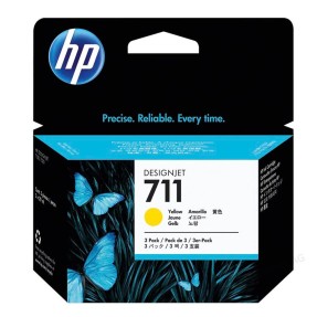 Cartucho Amarelo HP 711 CZ136A