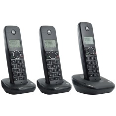 Telefone sem Fio Motorola com 2 Ramais MOTO500ID3
