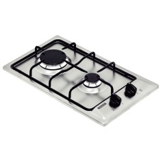 Cooktop Tramontina 2 Bocas Acendimento Superautomático Acabamento Inox 94700211