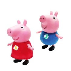Boneca Peppa e George Multibrink