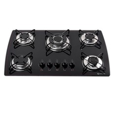 Cooktop Atlas 5 Bocas Acendimento Superautomático Tripla Chama