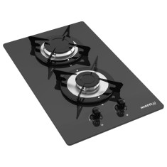 Cooktop Nardelli 2 Bocas Acendimento Superautomático Acabamento Inox NV2