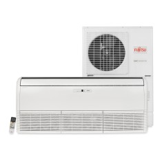 Ar Condicionado Split Piso / Teto Fujitsu 48000 BTUs Inverter Controle Remoto Quente/Frio ABBA54LCT / AOBD54LATV