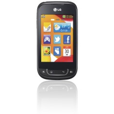 Smartphone LG Optimus Net Dual P698 3,2 MP 2 Chips Android 2.3 (Gingerbread) 3G Wi-Fi
