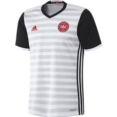 Camisa Torcedor Dinamarca II 2016 sem Número Adidas
