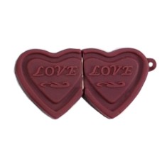 Pen Drive Importado 8 GB USB Corações Love