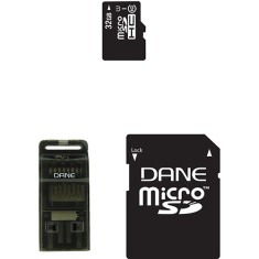 Cartão de Memória Micro SDHC-I com Adaptador Dane-Elec 32 GB DA-3in1C1032G-R