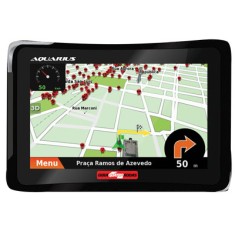GPS Automotivo Aquarius Guia Quatro Rodas MTC4310 4,3 "