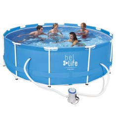 Piscina de Armação 10.000 l Redonda Bel Fix Bel Life