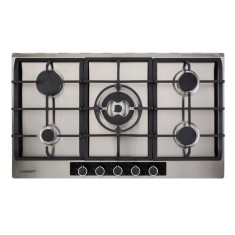 Cooktop Cuisinart Casual Cooking 5 Bocas Acendimento Superautomático Acabamento Inox P950