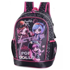 Mochila Escolar Luxcel Pop Dolls IS31271PD M