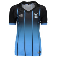 Camisa Torcedor feminina Grêmio III 2016 sem Número Umbro