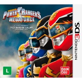 Jogo Power Rangers: Mega Force Bandai Namco Nintendo 3DS