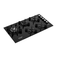 Cooktop Brastemp Gourmand 5 Bocas Acendimento Superautomático BDT86