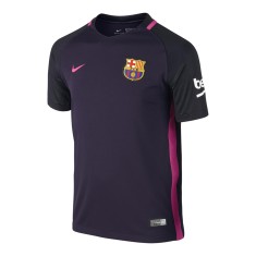Camisa Torcedor infantil Barcelona II 2016/17 sem Número Nike