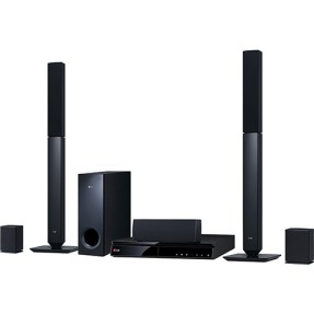Home Theater LG com Blu-Ray 3D 1.000 W 5.1 Canais Karaokê 1 HDMI BH6430P