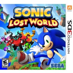 Jogo Sonic Lost World Sega Nintendo 3DS
