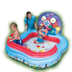 Piscina Inflável 151 l Quadrada Bestway Play Center Mickey Mouse 91015