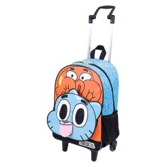 Mochila com Rodinhas Escolar Sestini O Incrível Mundo de Gumball 16Y G 64100