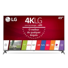 Smart TV TV LED 49" LG 4K HDR Netflix 49UJ6565 4 HDMI