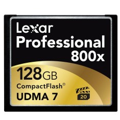 Cartão de Memória Compact Flash Lexar Professional 128 GB LCF128CRBNA800