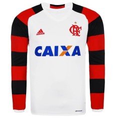 Camisa Torcedor Flamengo II 2016 Manga Longa sem Número Adidas