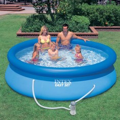 Piscina Inflável 3.853 l Redonda Intex Easy Set 56921 com filtro