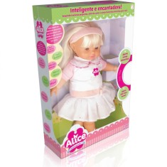 Boneca Alice Inteligente Baby Brink