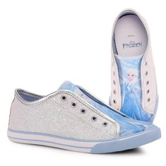 Tênis Diversão Infantil (Menina) Casual Frozen DD0095