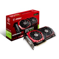 Placa de Video NVIDIA GeForce GTX 1070 8 GB GDDR5 256 Bits MSI GTX 1070 GAMING X 8G