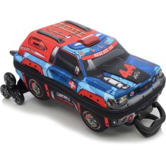 Mochila com Rodinhas Escolar Max Toy by Diplomata Resgate 193 Off Road
