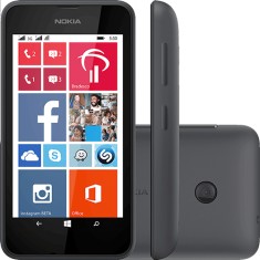 Smartphone Nokia Lumia 4GB 530 Dual 5,0 MP 2 Chips Windows Phone 8.1 Wi-Fi 3G