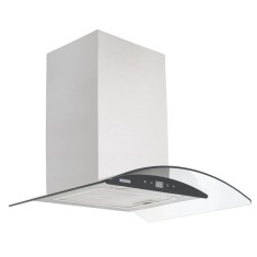 Coifa Parede Tramontina 60 cm New Vetro Black Touch Inox