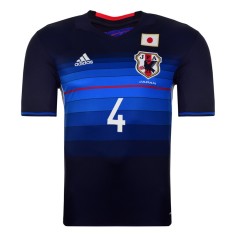 Camisa Torcedor Japão I 2016 com Número Adidas