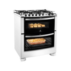 Fogão de Piso Electrolux Celebrate 5 Bocas Acendimento Automático com Forno Duplo 76DPB