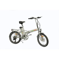 Bicicleta Elétrica Biobike Dobrável Aro 20 Suspensão Dianteira Freio a Disco JS 12