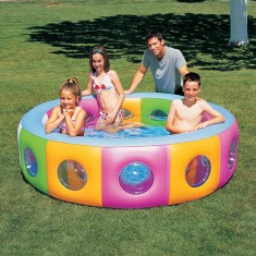 Piscina Inflável 670 l Redonda Bestway Window Pool 51064