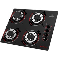 Cooktop Realce 4 Bocas Acendimento Superautomático Atalanta