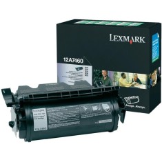 Toner Preto Lexmark 12A7460