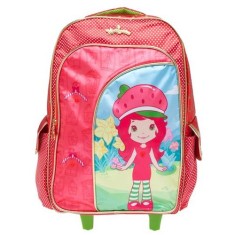 Mochila com Rodinhas Escolar Xeryus Moranguinho Dress Up 14 5651