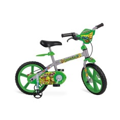 Bicicleta Bandeirante Tartarugas Ninja Aro 14 2010