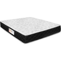Colchão Casal Molas Bonnel Castor D20 Prata Floral