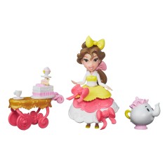 Boneca Princesas Disney Mini Princesa Bela E Acessório Hasbro